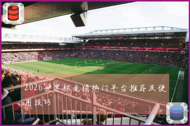 2026世界杯竞猜热门平台推荐及使用技巧